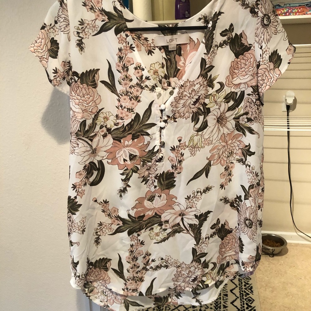 Loft dress blouse